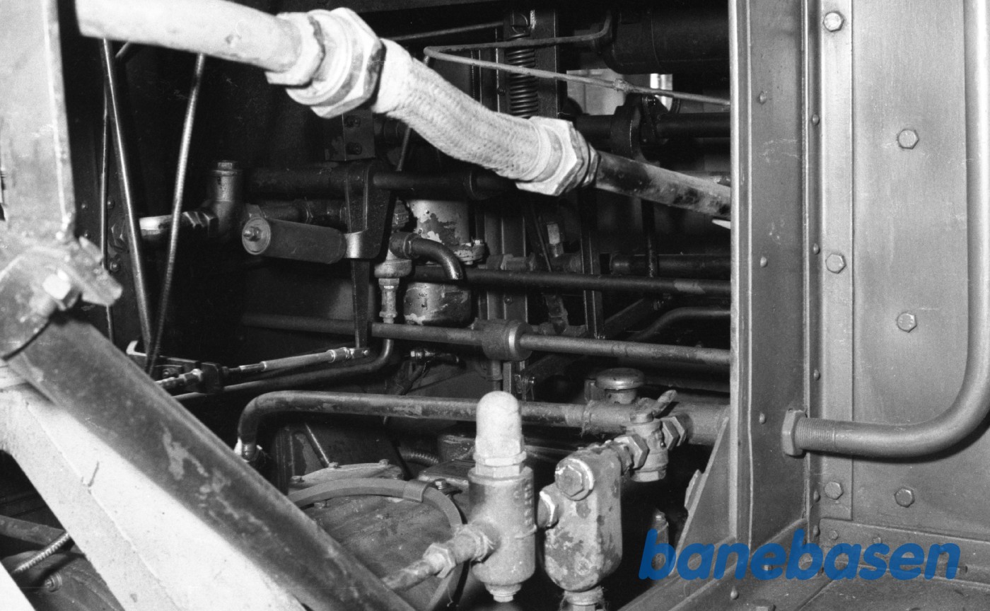 Tysk Köff i lokoværkstedet. Detaljer Tysk Köff i lokoværkstedet. Detaljer