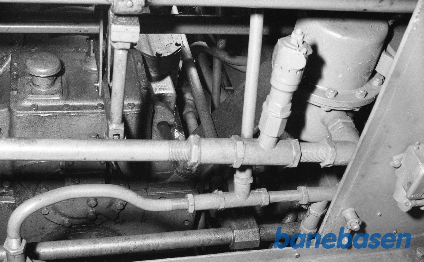 Tysk Köff i lokoværkstedet. Detaljer Tysk Köff i lokoværkstedet. Detaljer