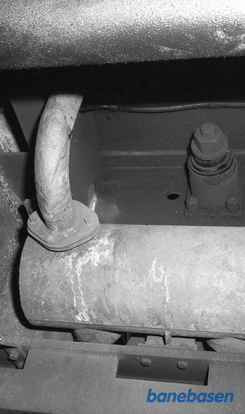 Tysk Köff i lokoværkstedet. Detaljer Tysk Köff i lokoværkstedet. Detaljer