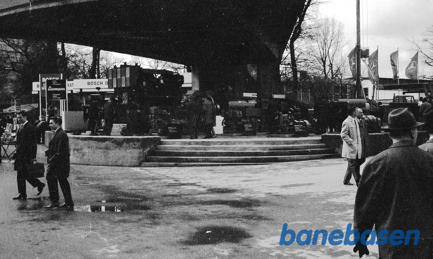 Udstilling i Berlin med bl.a et rangerdiesel loko Udstilling i Berlin med bl.a et rangerdiesel loko