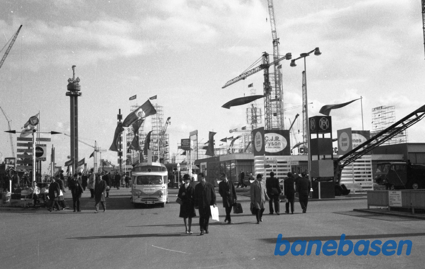 Udstilling i Berlin med bl.a et rangerdiesel loko Udstilling i Berlin med bl.a et rangerdiesel loko