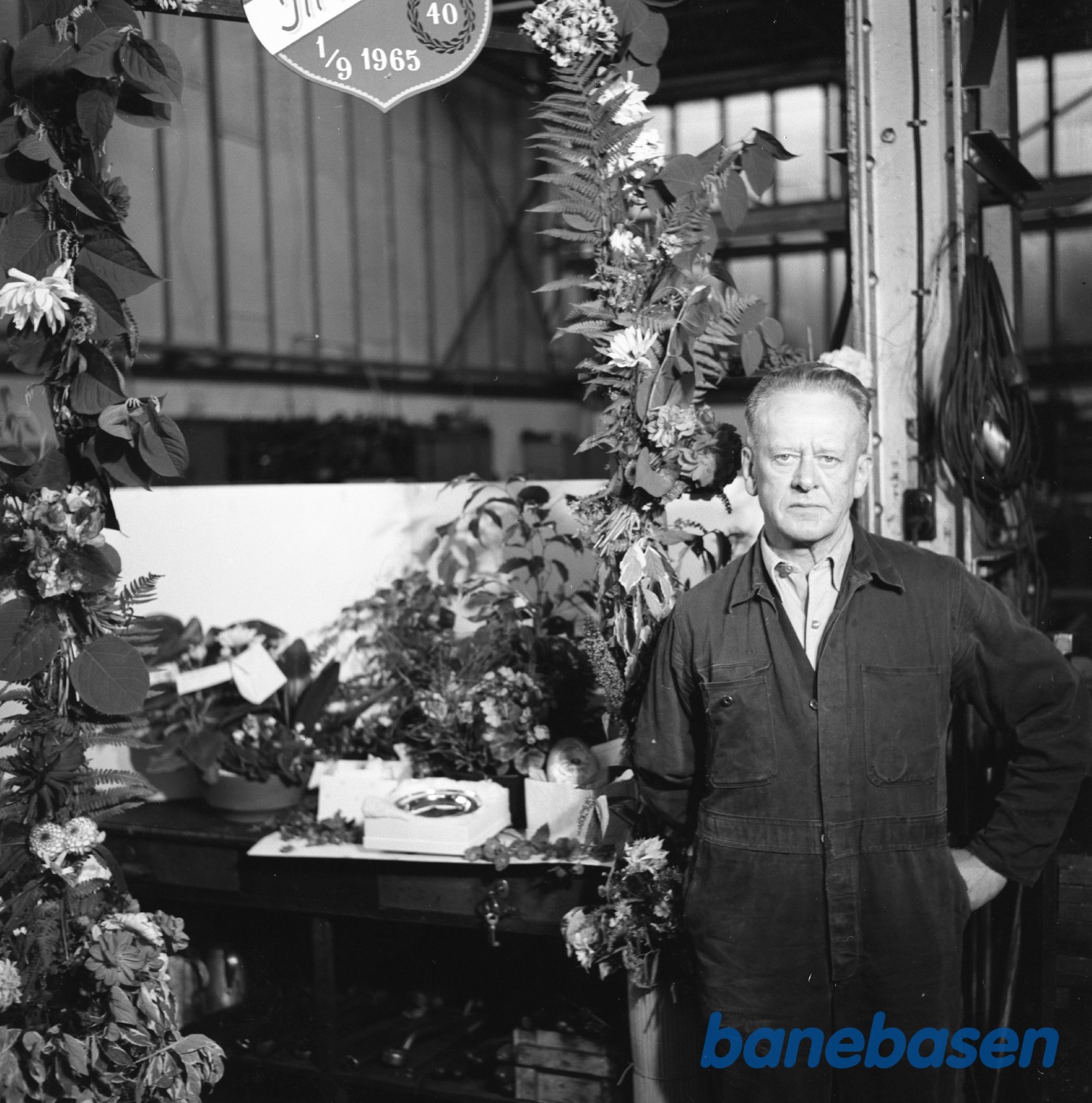 Maskinarbejder Svend Jensen 40 års jubilæum Maskinarbejder Svend Jensen 40 års jubilæum