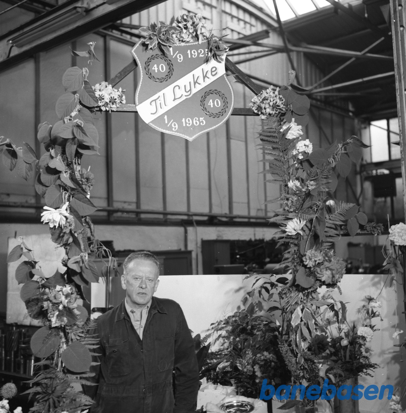 Maskinarbejder Svend Jensen 40 års jubilæum Maskinarbejder Svend Jensen 40 års jubilæum