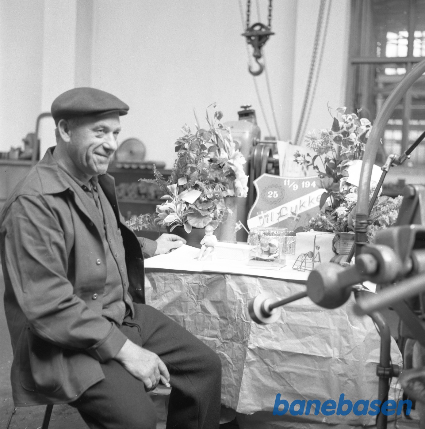 Maskinarbejder Orla Petersen. 25 års jubilæum Maskinarbejder Orla Petersen. 25 års jubilæum