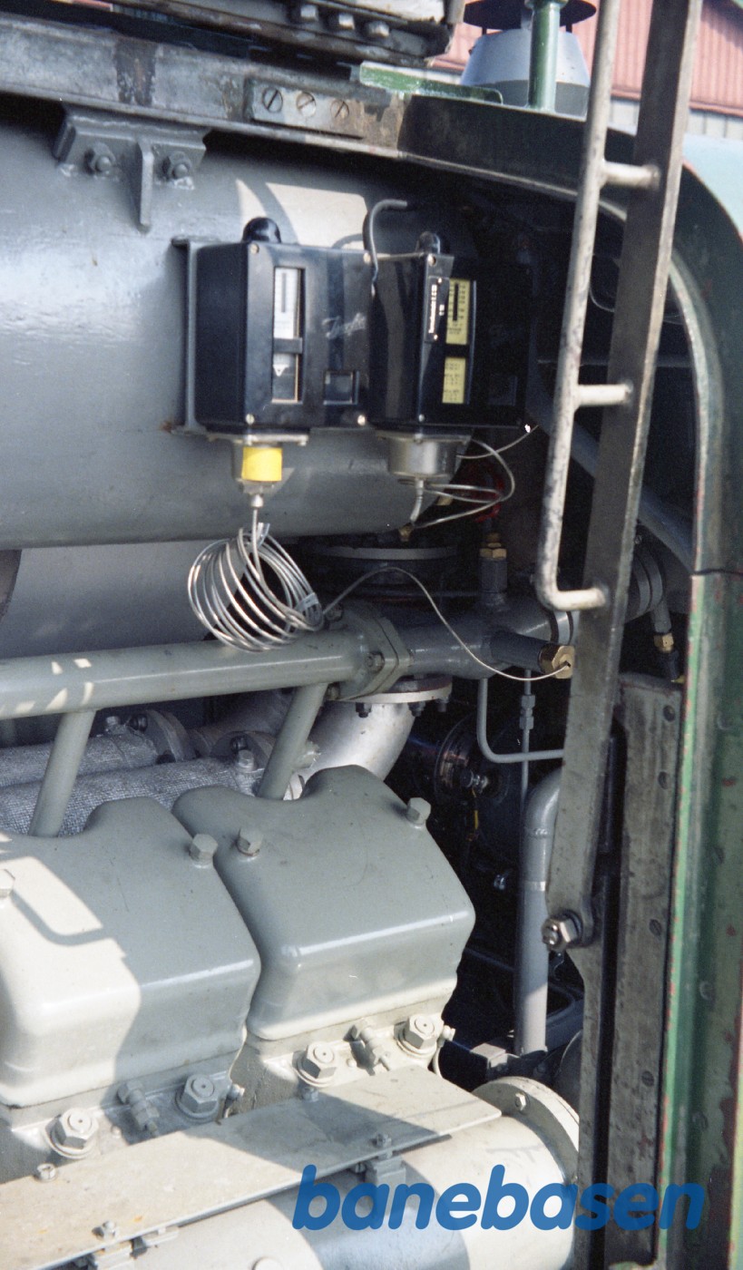 Farveoptagelse af motorrum i MT 154 Farveoptagelse af motorrum i MT 154