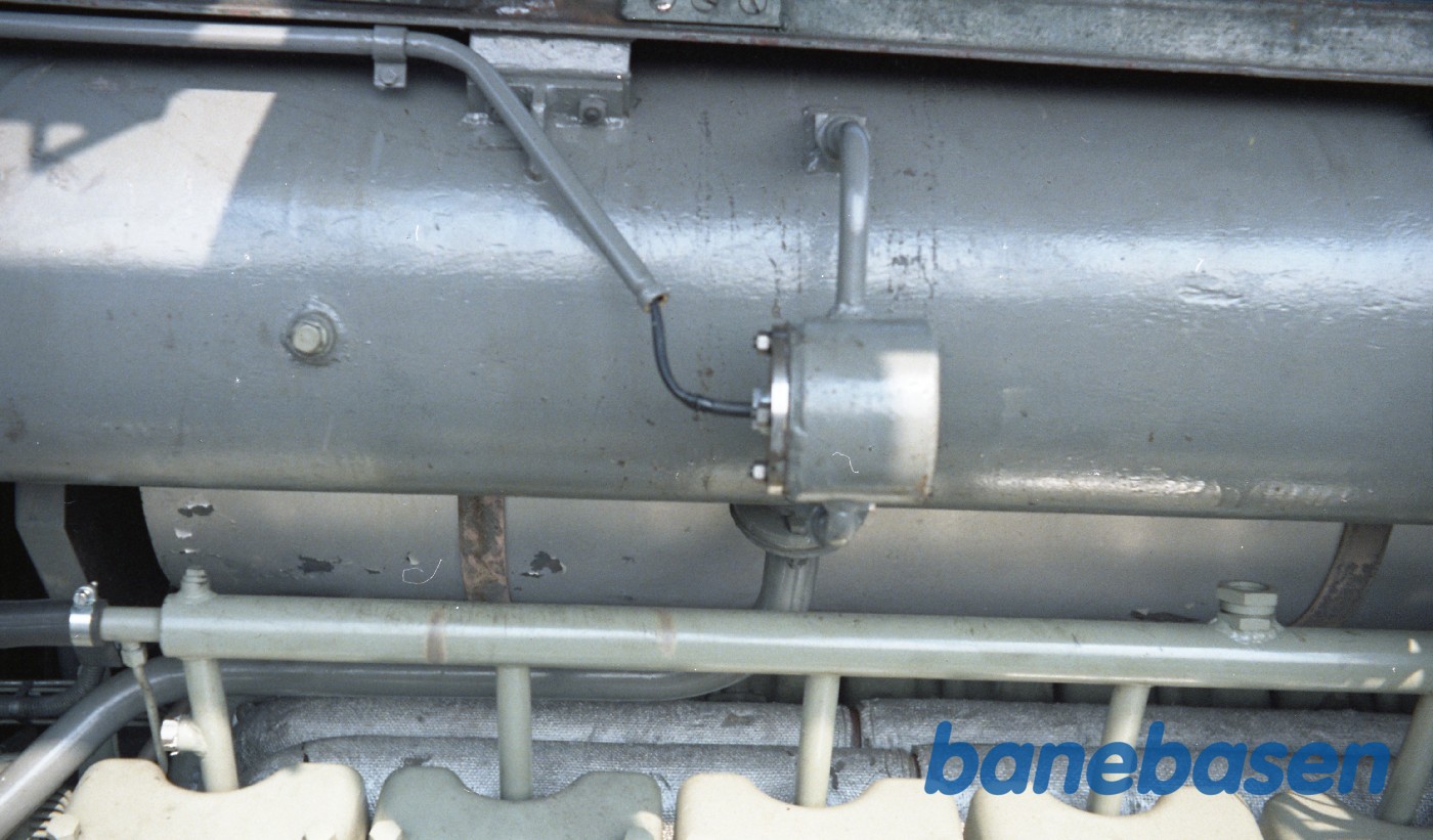 Farveoptagelse af motorrum i MT 154 Farveoptagelse af motorrum i MT 154