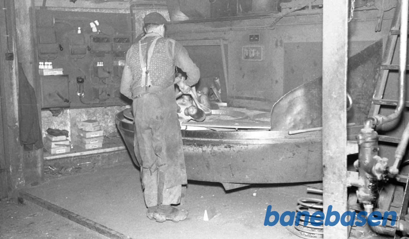 Interiør fra støberiet Interiør fra støberiet