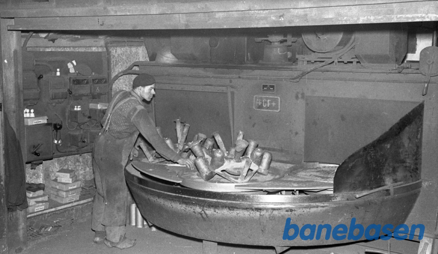 Interiør fra støberiet Interiør fra støberiet