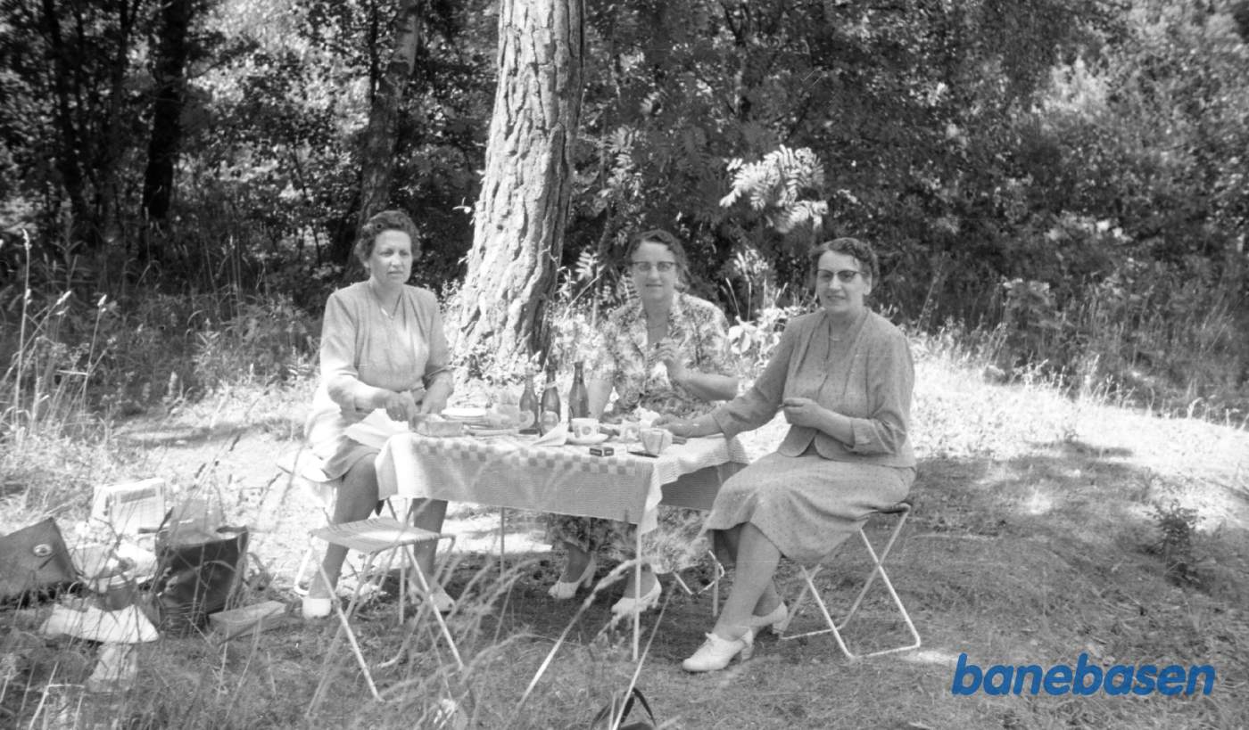 2 damer i haven i Risskov ?