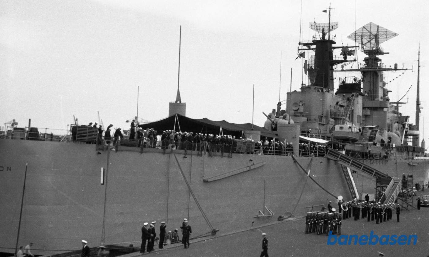 Flådebesøg på Langelinie