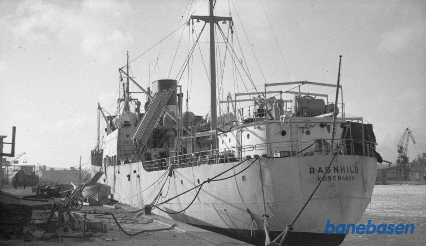 Skibet Ragnhild i Aarhus havn Skibet Ragnhild i Aarhus havn