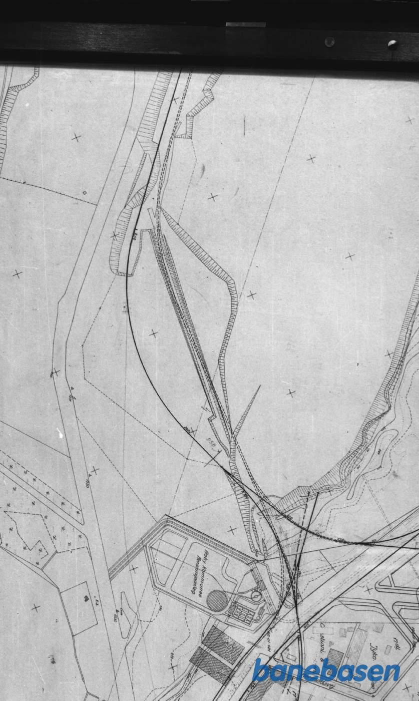 Matrikelkort for området ved Frichs