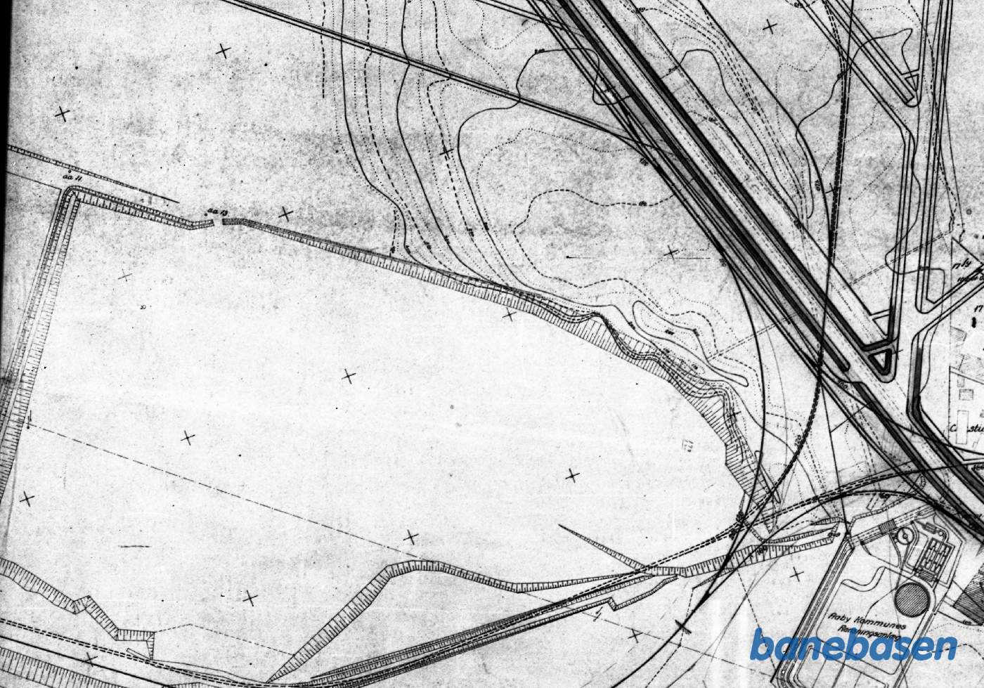 Matrikelkort for området ved Frichs