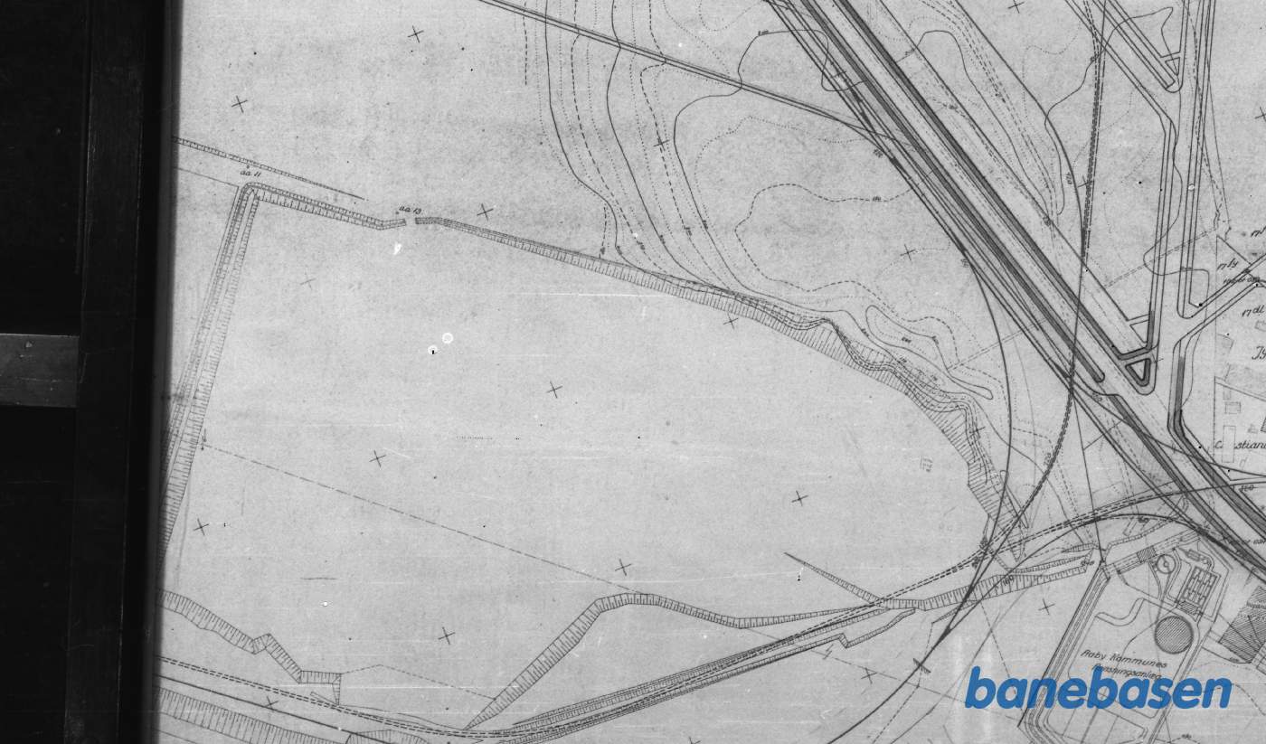 Matrikelkort for området ved Frichs