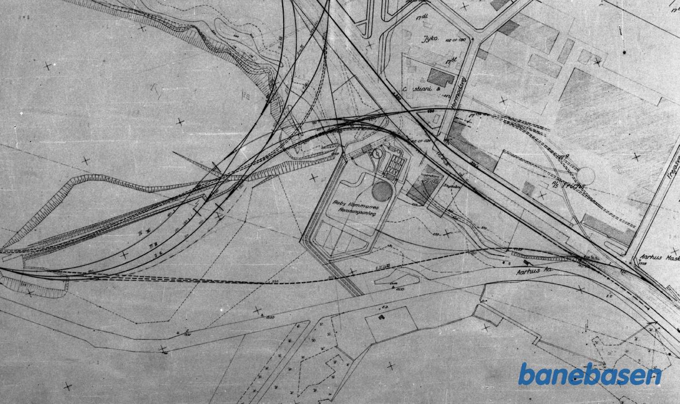 Matrikelkort for området ved Frichs