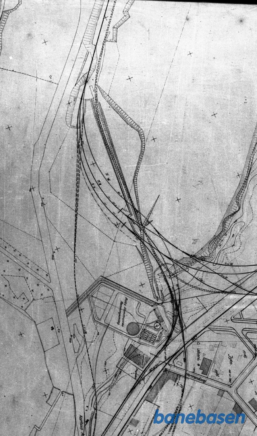 Matrikelkort for området ved Frichs