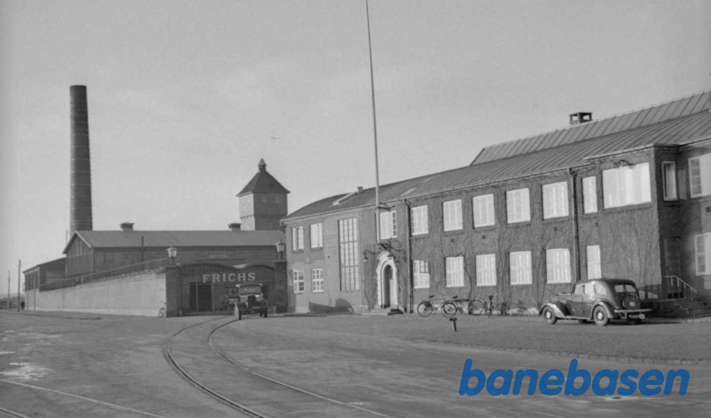 Fabrikken og omgivelserne omkring den Fabrikken og omgivelserne omkring den