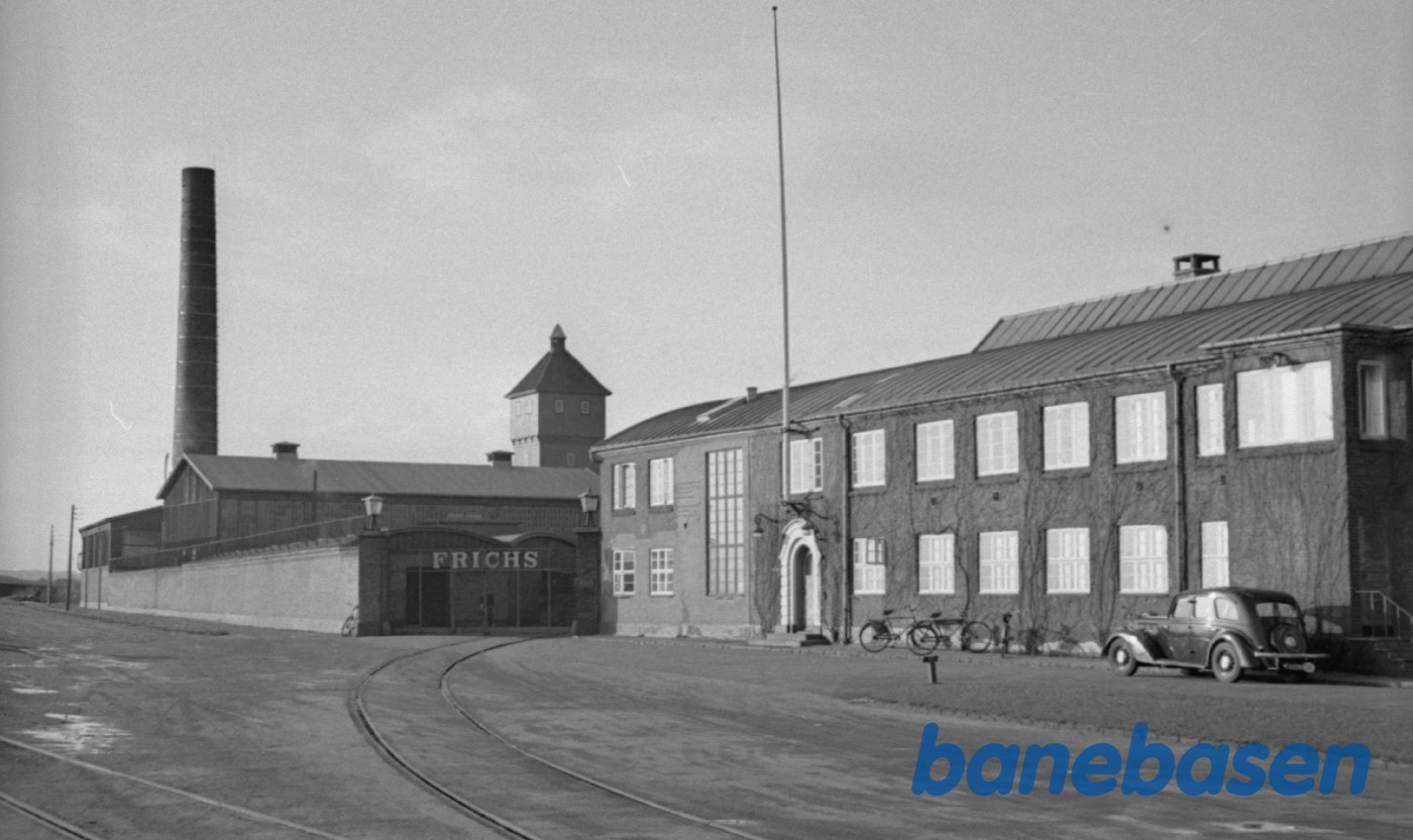 Fabrikken og omgivelserne omkring den Fabrikken og omgivelserne omkring den