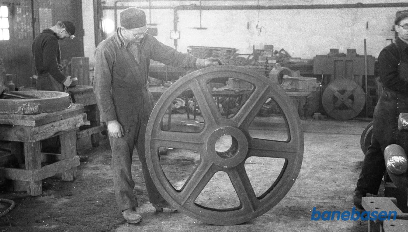 Billeder fra støberiet