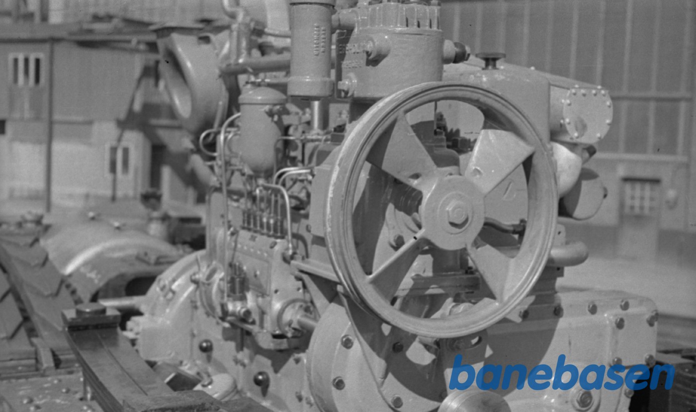 Maskinbogie læsset på godsvogn Maskinbogie læsset på godsvogn