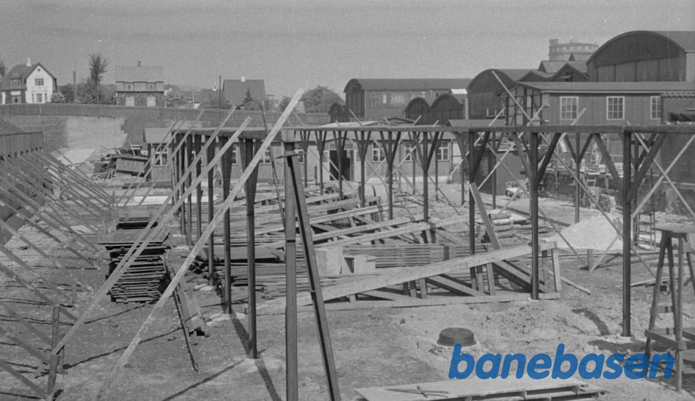 Opførelse af ny bygning på fabrikken Opførelse af ny bygning på fabrikken