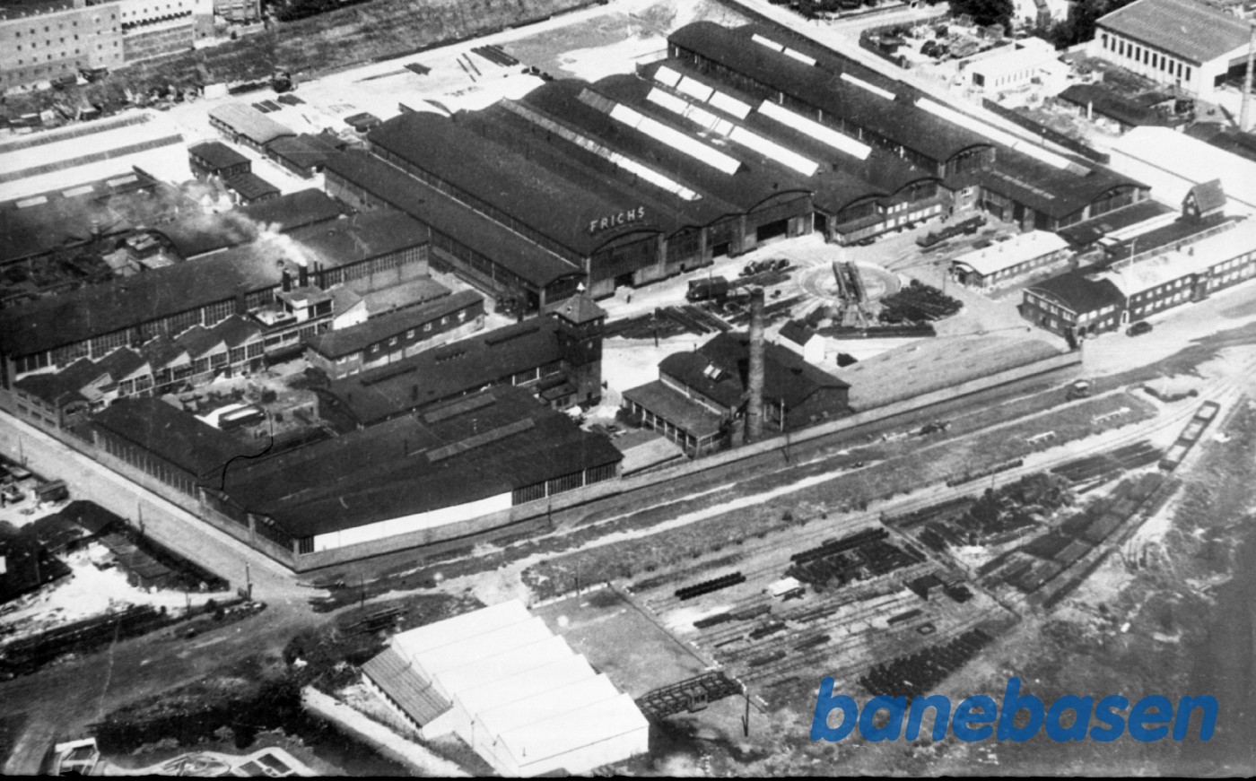 Luftfoto af fabrikken Luftfoto af fabrikken