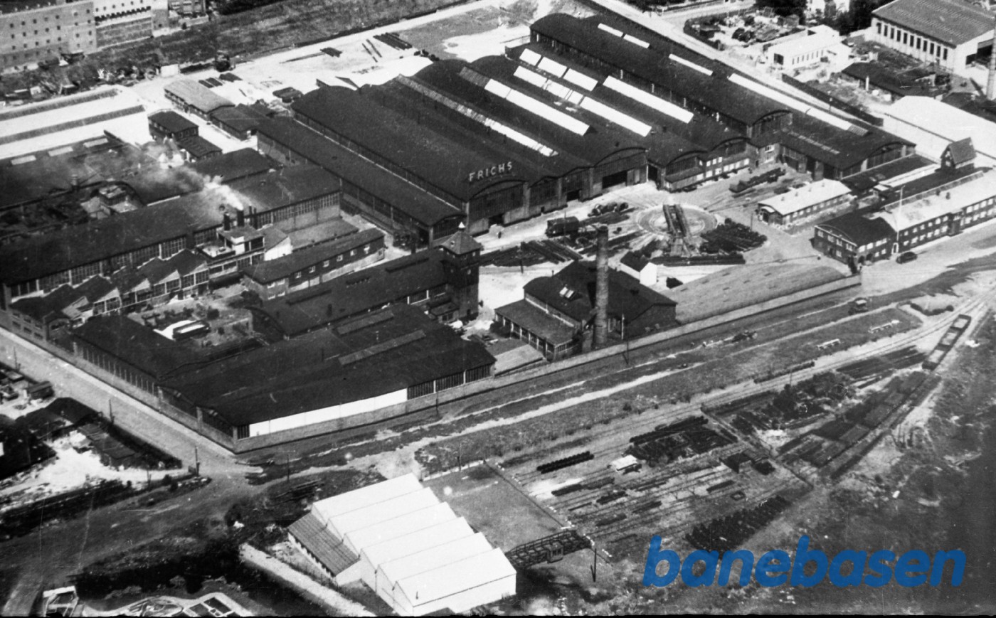 Luftfoto af fabrikken Luftfoto af fabrikken