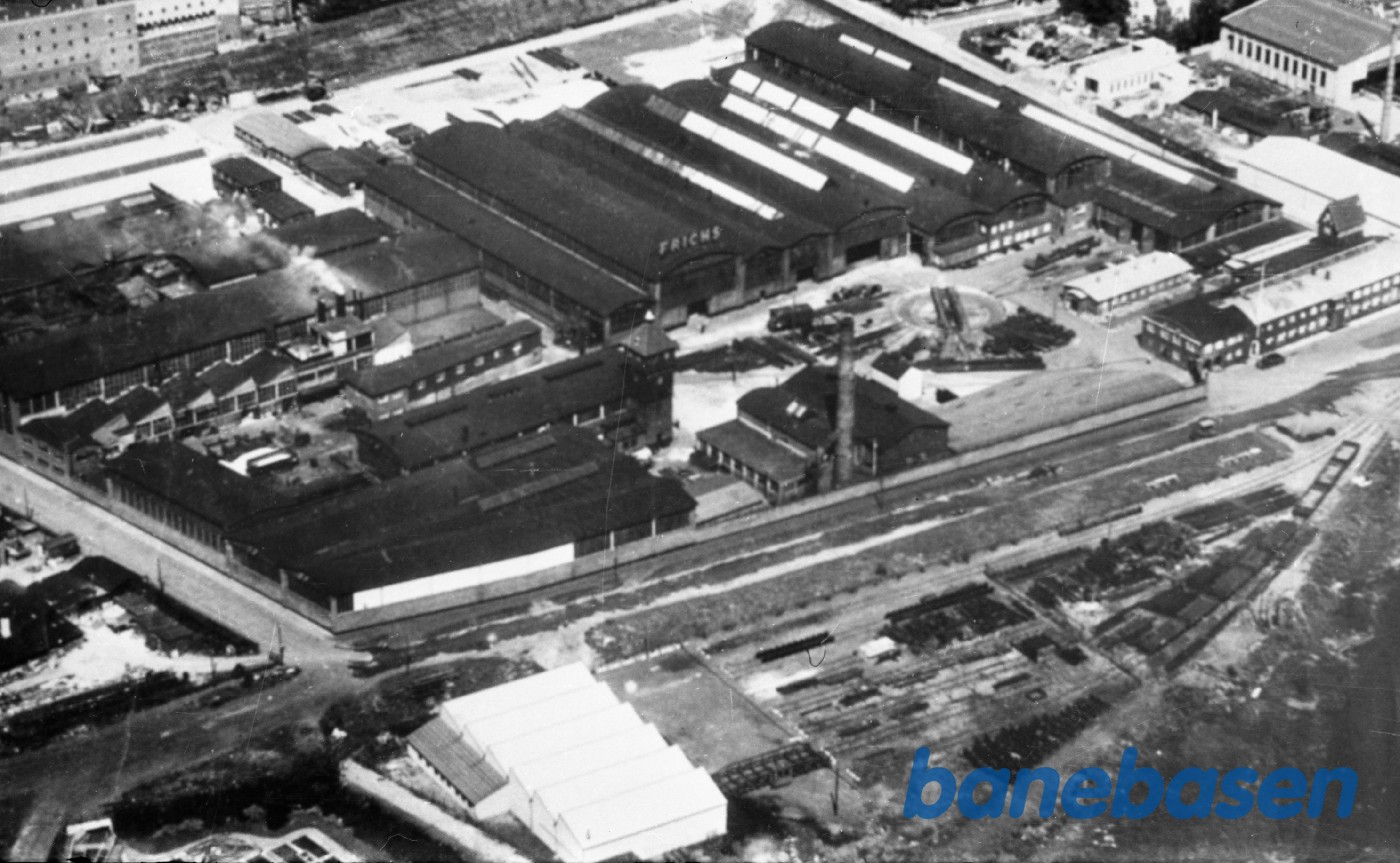 Luftfoto af fabrikken Luftfoto af fabrikken