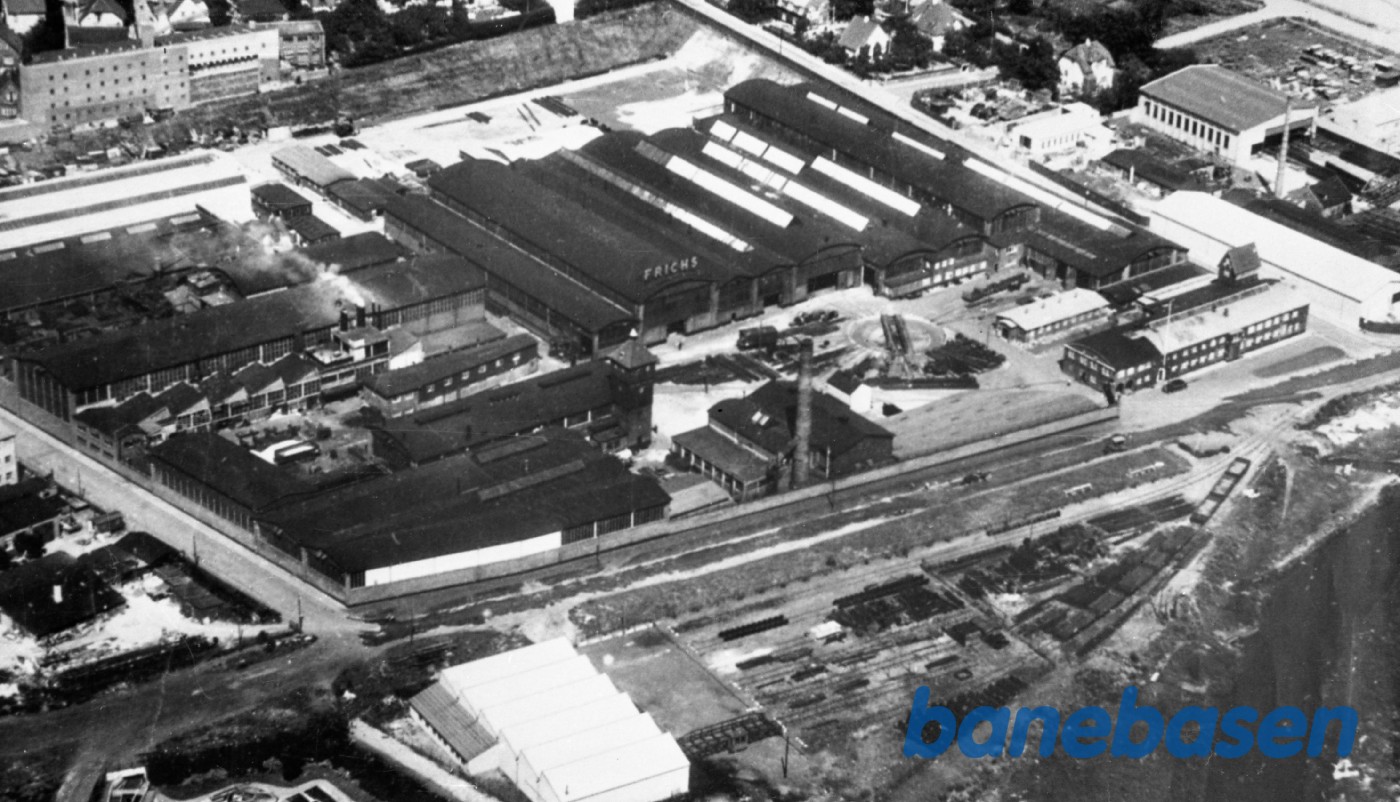 Luftfoto af fabrikken Luftfoto af fabrikken