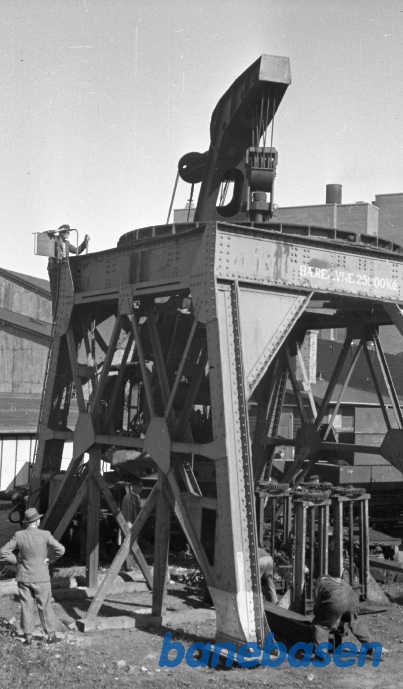 Flytning af kran Flytning af kran