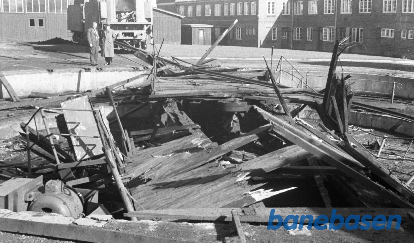 Sabotage af drejeskiven Sabotage af drejeskiven