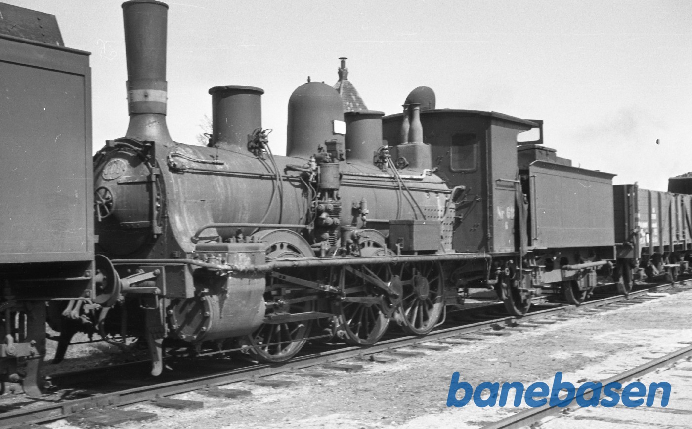 G 608 hensat ved maskinedepotet G 608 hensat ved maskinedepotet