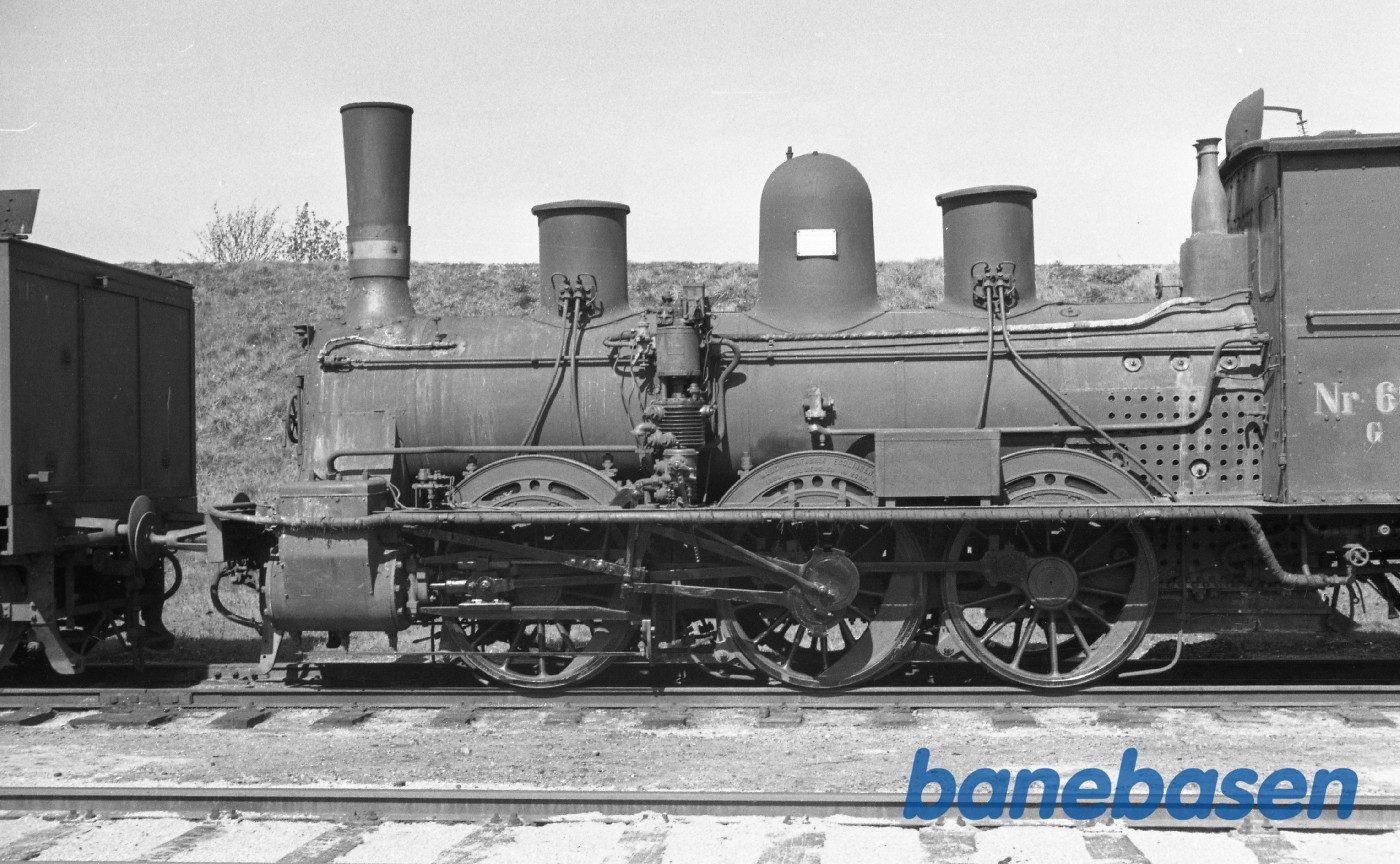 G 608 hensat ved maskinedepotet G 608 hensat ved maskinedepotet