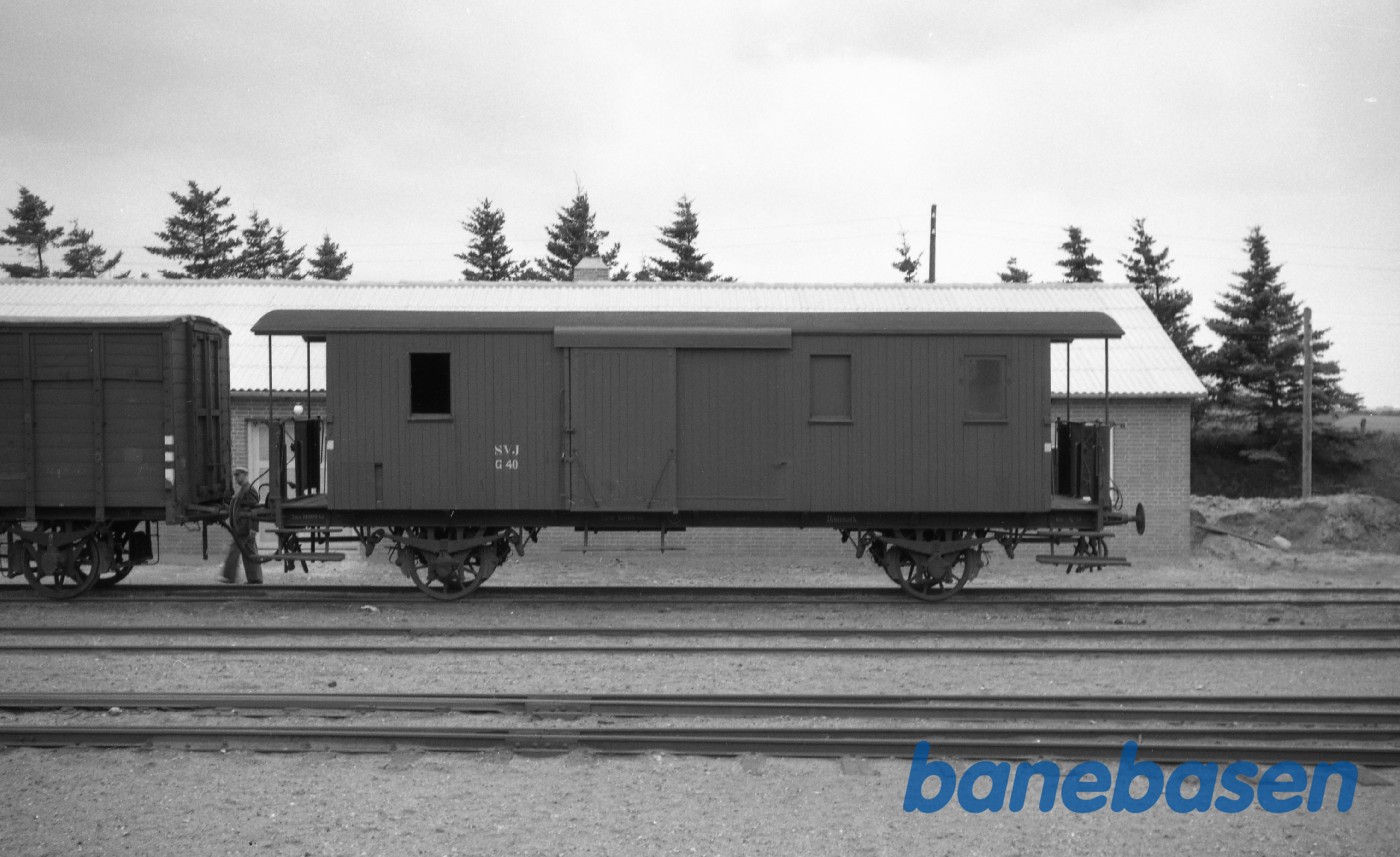 SVJ G 40 på Spøttrup station SVJ G 40 på Spøttrup station
