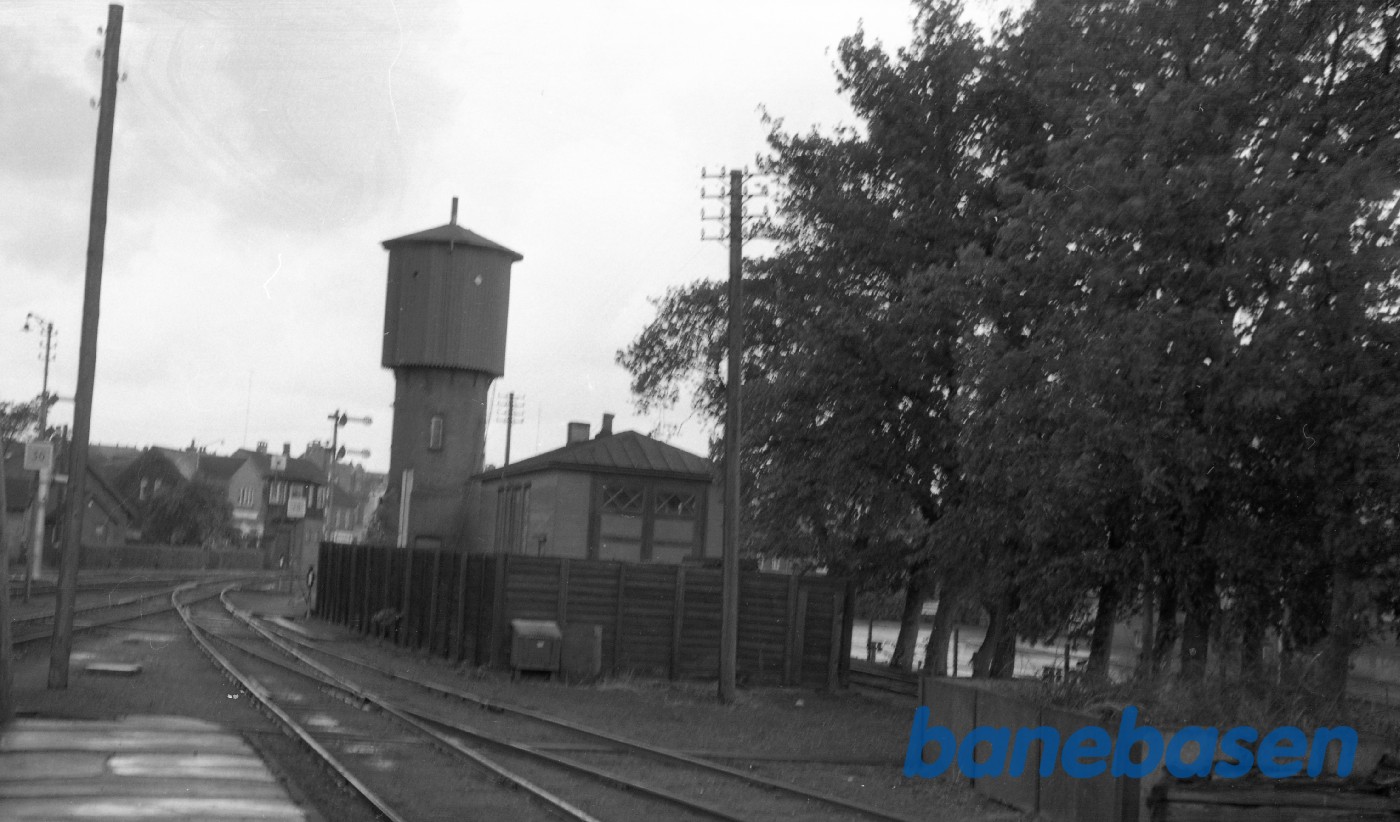 Skive H. SVJ perron og vandtårnet Skive H. SVJ perron og vandtårnet