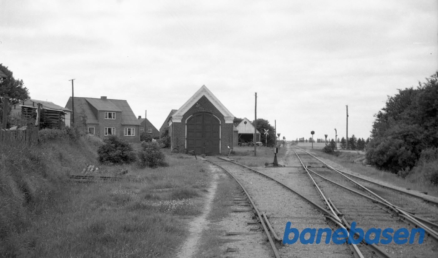 Remisen på Ørnhøj station Remisen på Ørnhøj station