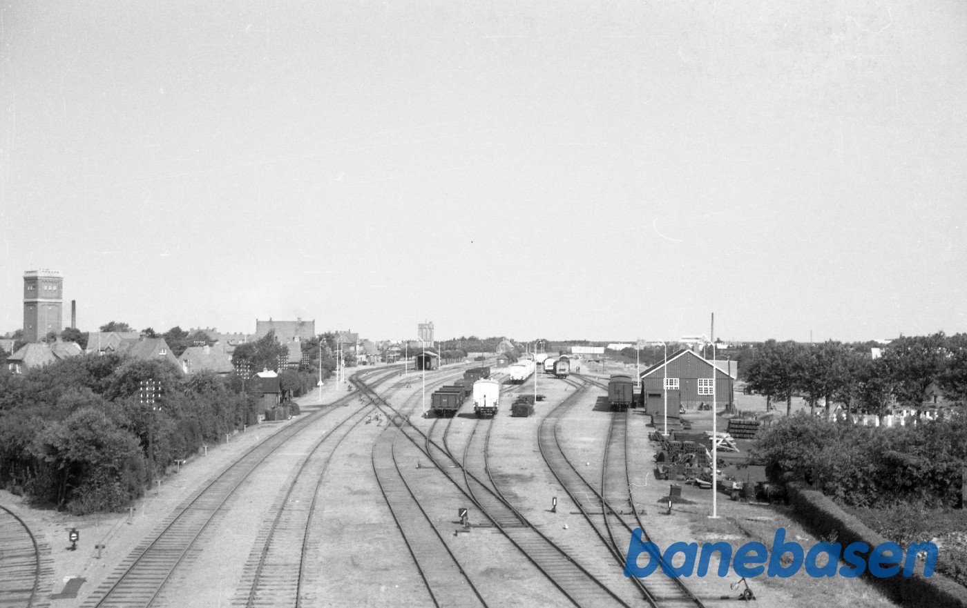 Udsigt over stationen Udsigt over stationen