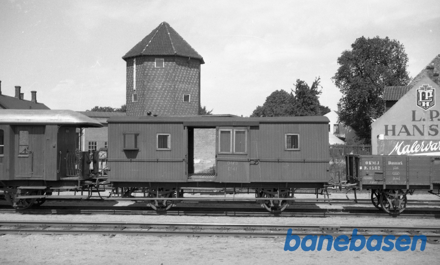 Odense station med OMB E 41 Odense station med OMB E 41