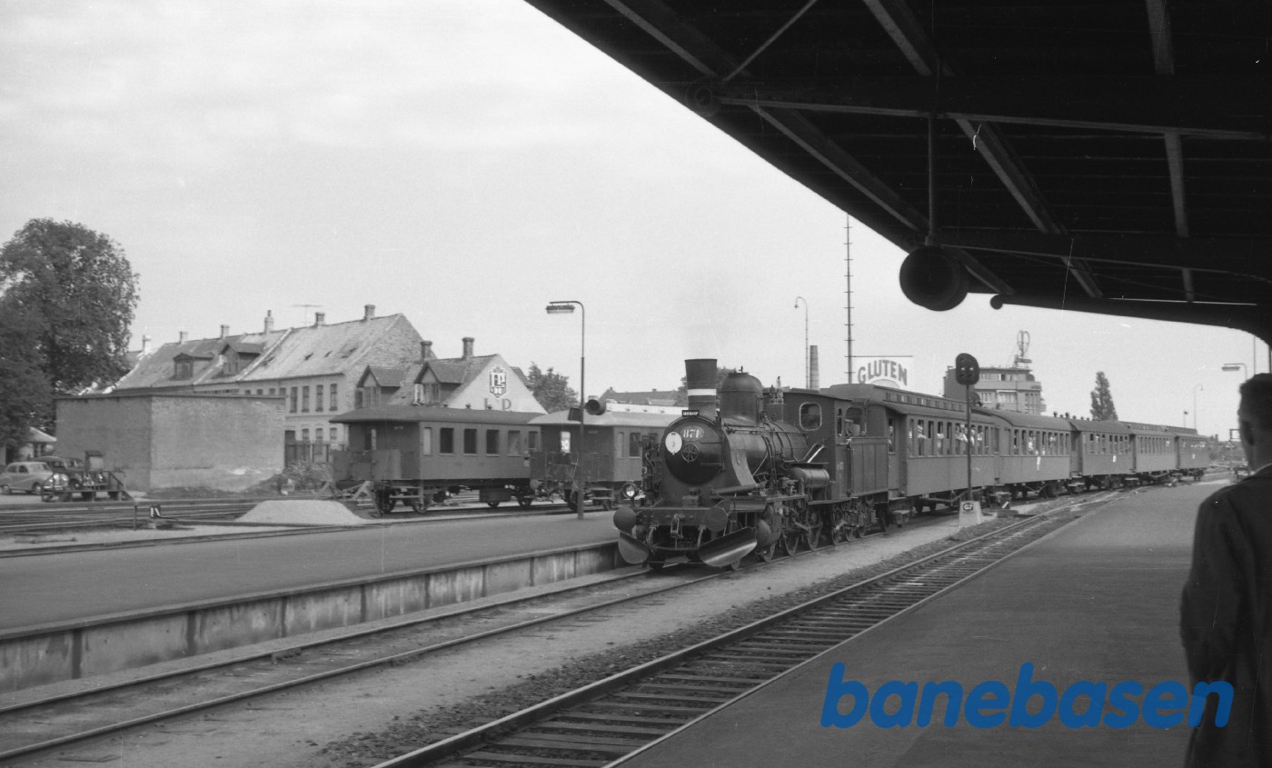 Odense station - Særtog til Morud med D 871 Odense station - Særtog til Morud med D 871