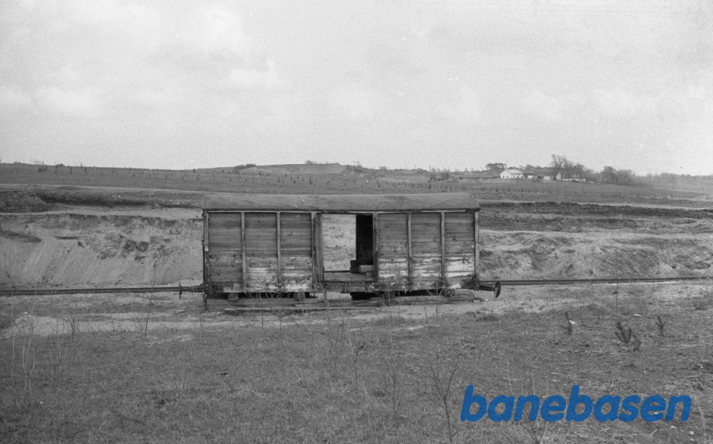 Resterne af GDS Q 2 i Grusgraven Resterne af GDS Q 2 i Grusgraven