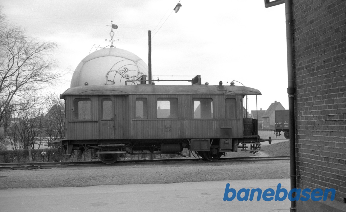 LJ M 5 på Sakskøbing Station LJ M 5 på Sakskøbing Station
