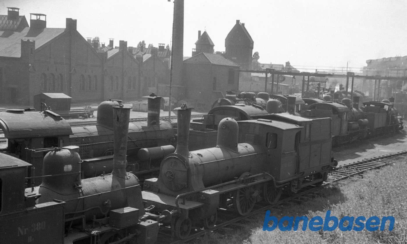 Hensatte damplokomotiver Hensatte damplokomotiver
