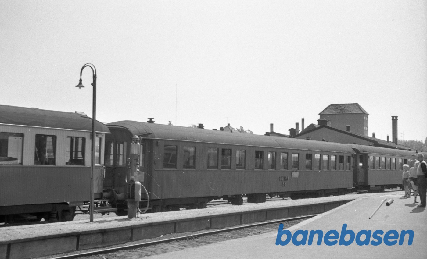 HFHJ 55 på Hillerød station HFHJ 55 på Hillerød station