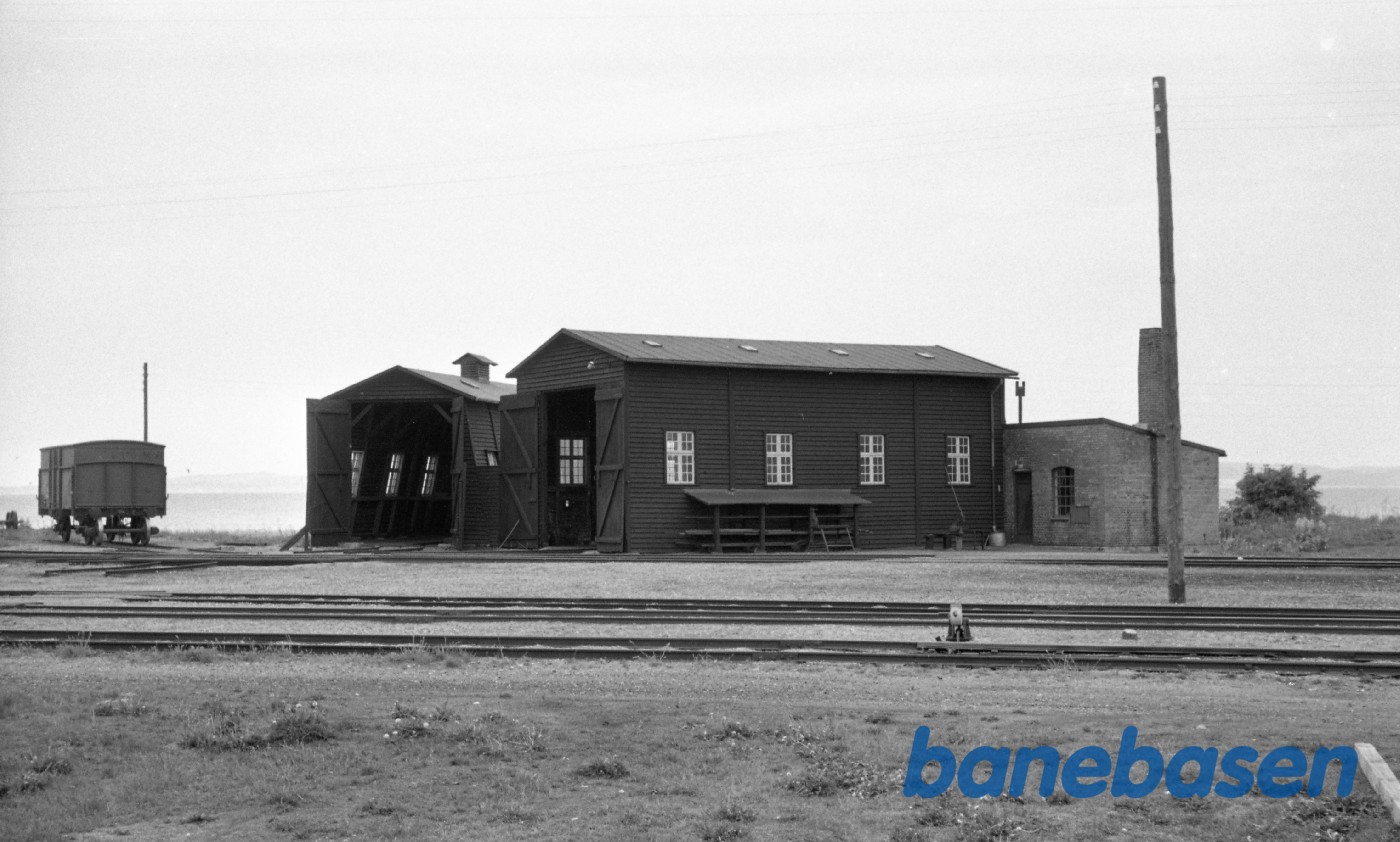 Ebeltoft station. Remise 2 og 3 Ebeltoft station. Remise 2 og 3