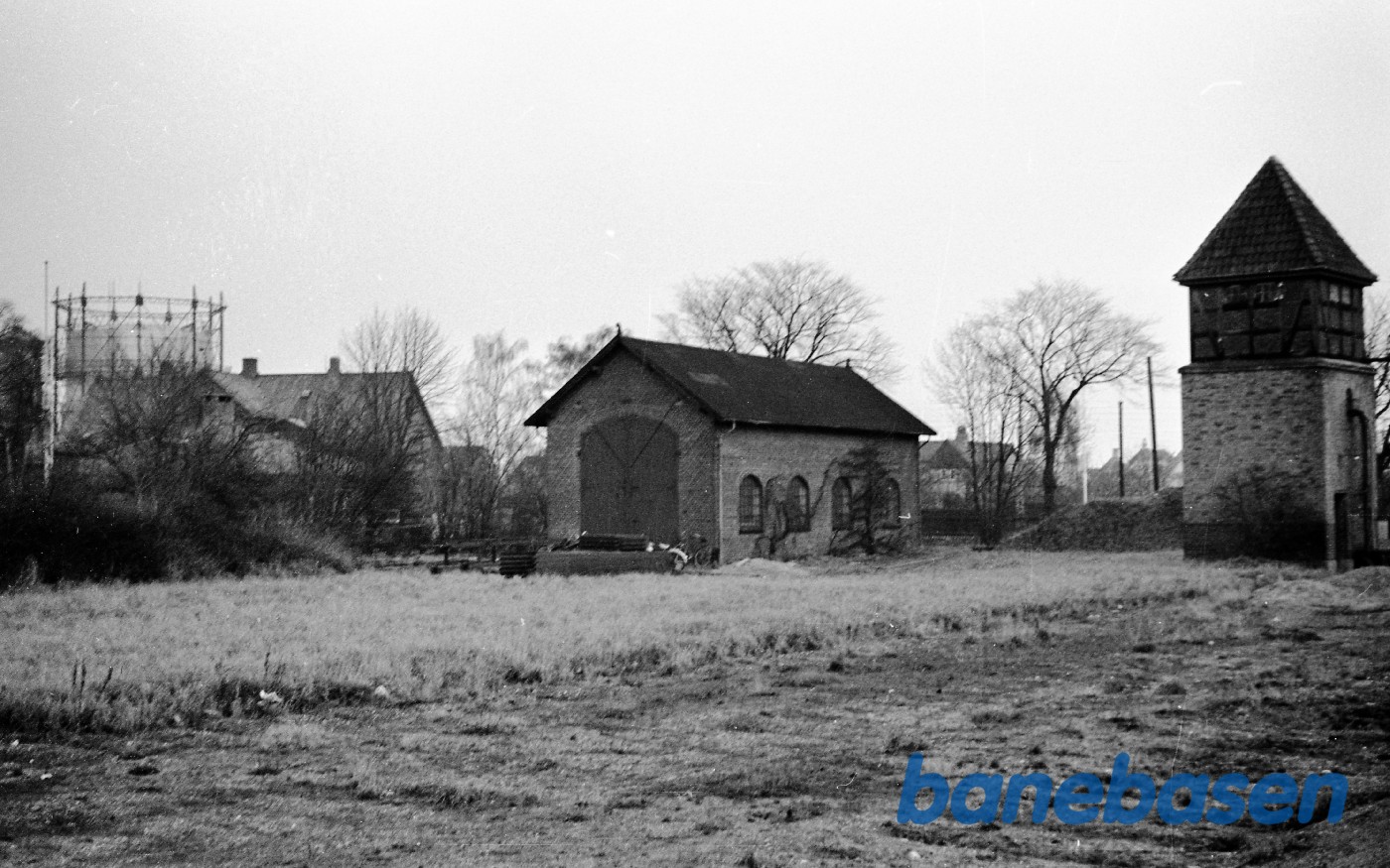 Dragør station med remisen Dragør station med remisen