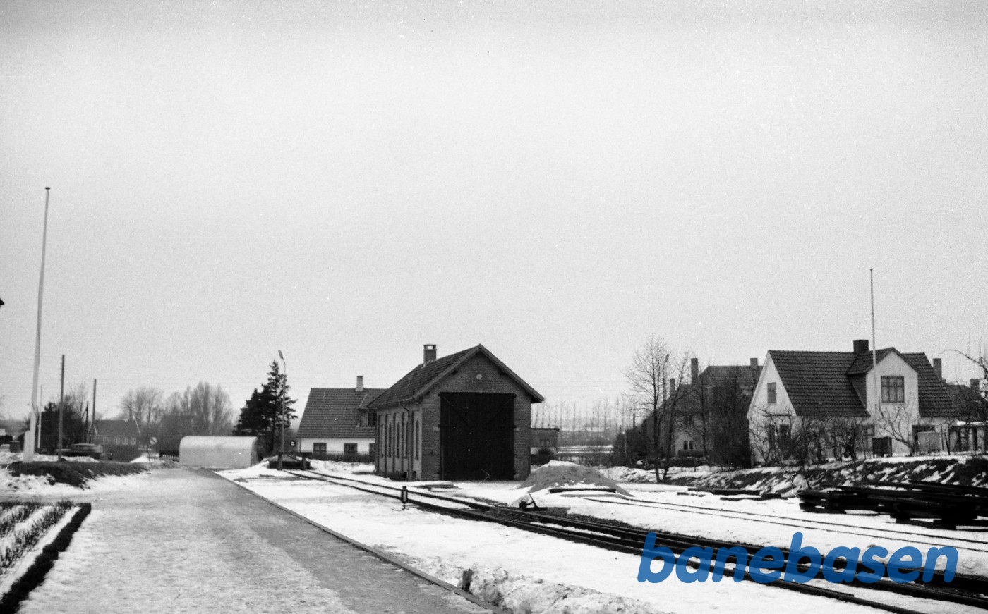 Farum station med Remisen Farum station med Remisen