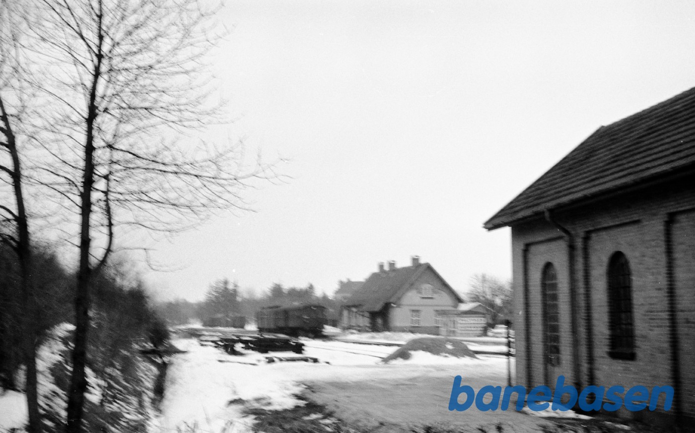Farum station med Remisen Farum station med Remisen