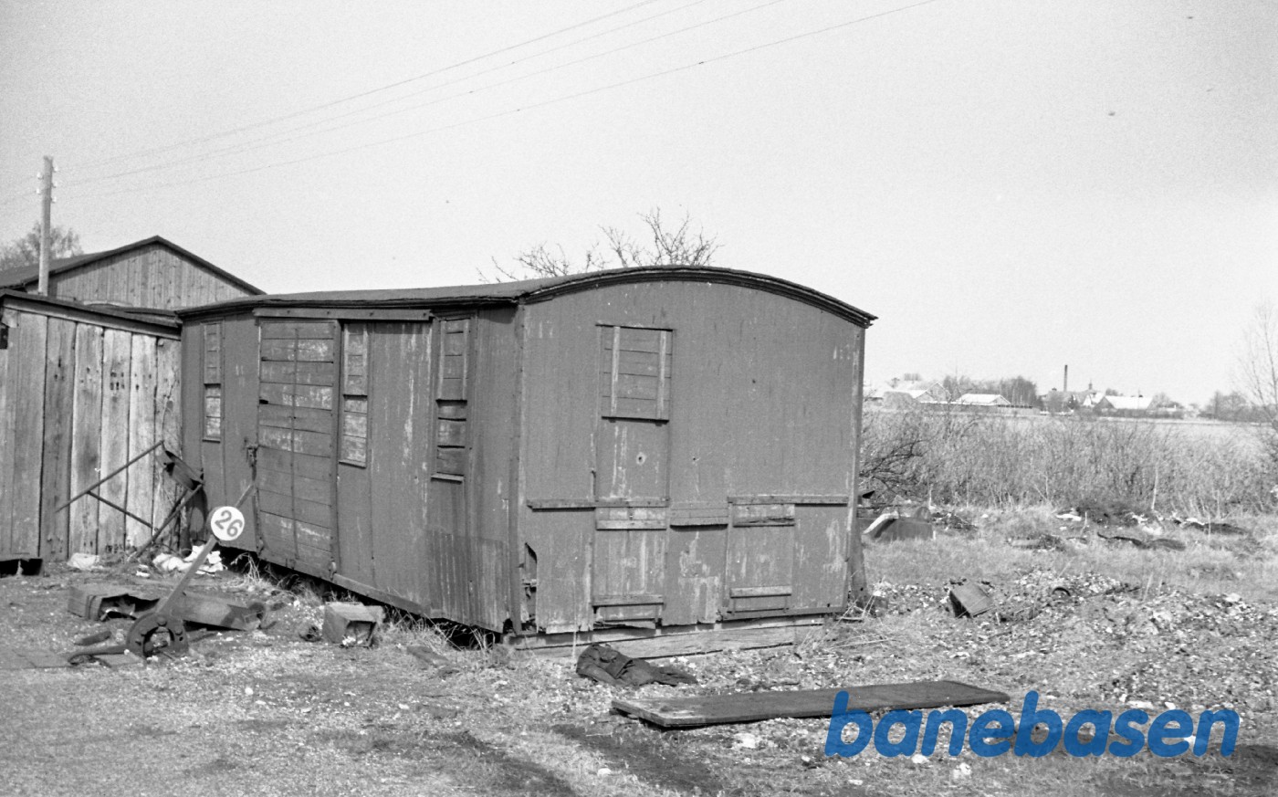 Hårlev station Qb 117 vognkasse Hårlev station Qb 117 vognkasse