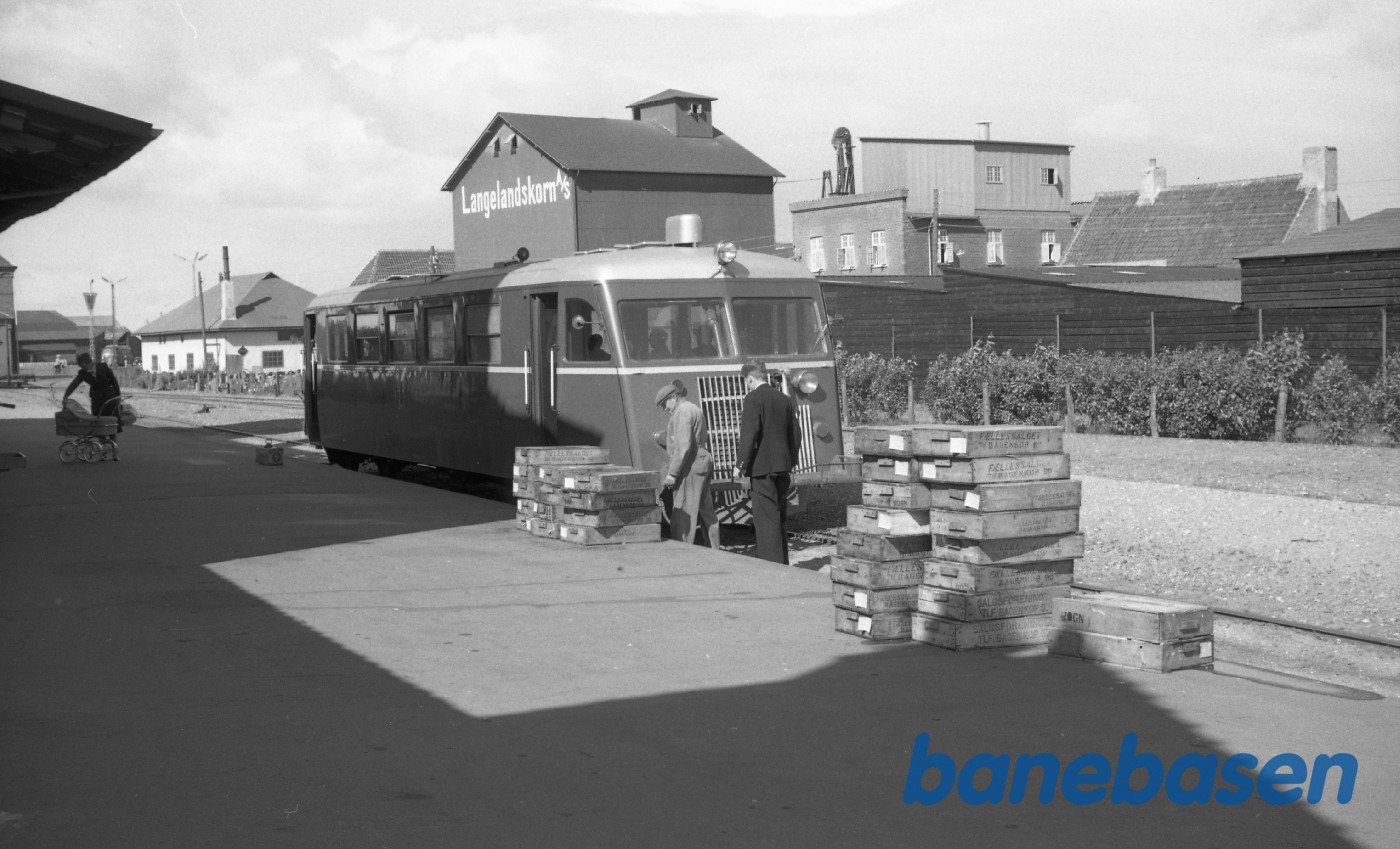 Rudkøbing station. LB Sm1 Rudkøbing station. LB Sm1