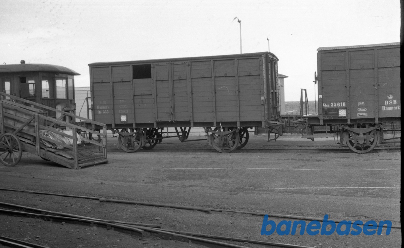 Rudkøbing station.Færgen. LB Q 550 Rudkøbing station.Færgen. LB Q 550